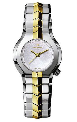 TAG Heuer Alter Ego Stainless Steel / Yellow Gold / MOP